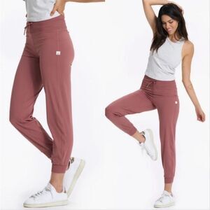 Vuori Daily Jogger Pants Mauve Dusty Pink Joggers Size XL